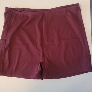 🌸4for25🌸 HALARA Women's Maroon Bike Shorts